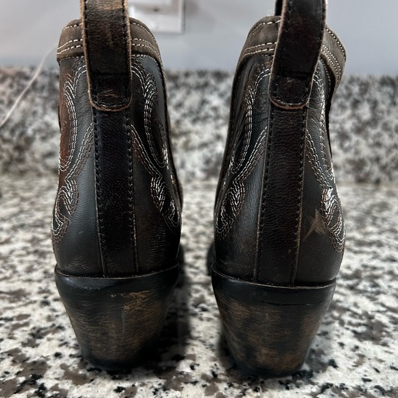 Myra Emmie Faye Stitched Ankle Boot Sz 7 - Picture 11 of 16